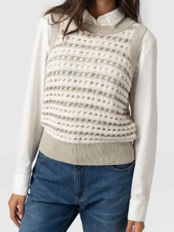 Adler Sleeveless Knit - Beige