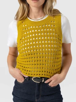 Adler Sleeveless Knit - Mustard