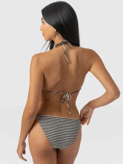 Alba Tie Side Bikini Bottom - Stripe