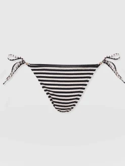 Alba Tie Side Bikini Bottom - Stripe