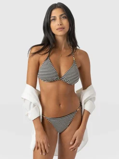 Alba Triangle Bikini Top - Stripe