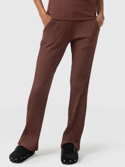 Apartment Pant - Maroon Rib