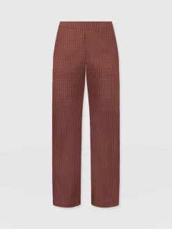 Apartment Pant - Maroon Rib