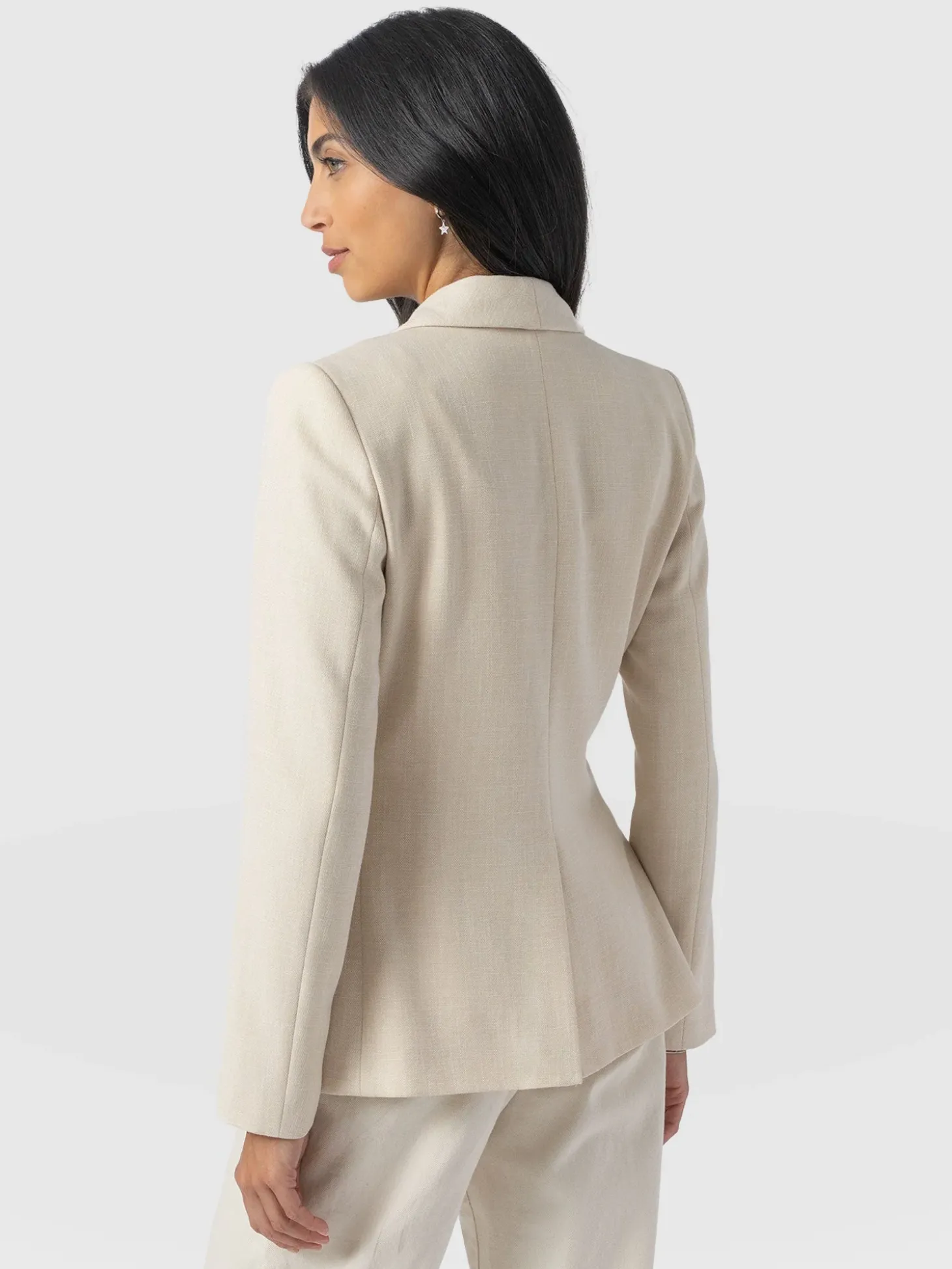 Argent Blazer - Cream