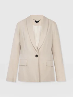 Argent Blazer - Cream