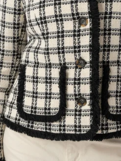 Ashby Jacket - Black/White Check