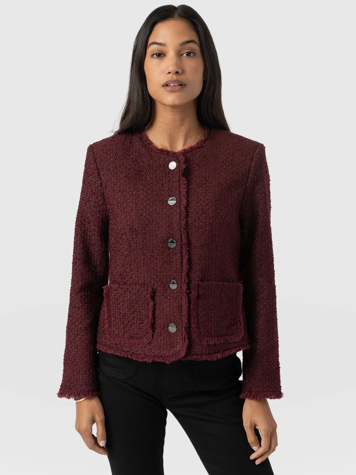 Ashby Jacket - Maroon
