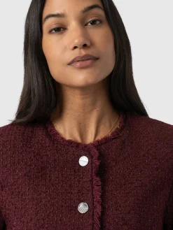 Ashby Jacket - Maroon