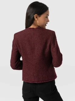 Ashby Jacket - Maroon