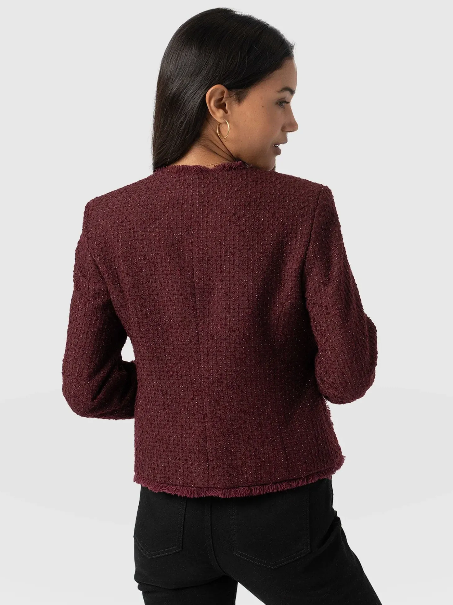 Ashby Jacket - Maroon