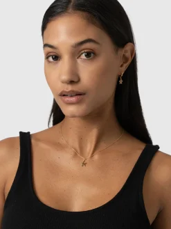 Astral Star Necklace - Gold/Black