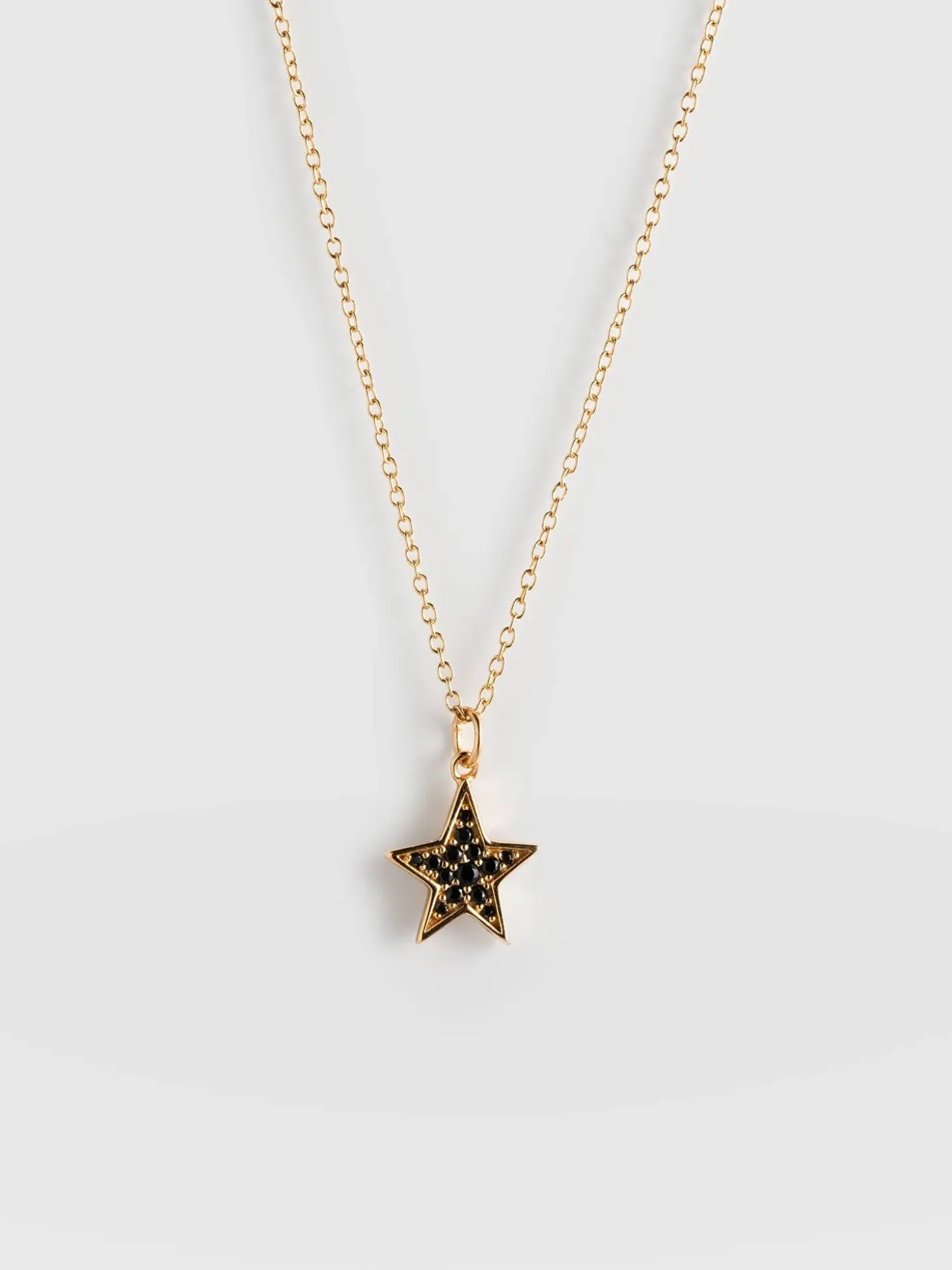 Astral Star Necklace - Gold/Black