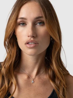 Astral Star Necklace - Silver