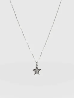 Astral Star Necklace - Silver