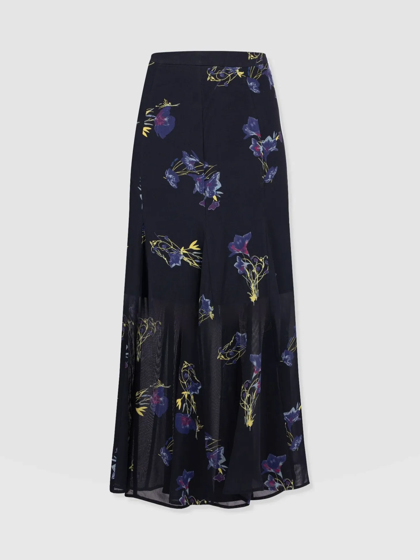 Audrey Skirt - Blue Lily Gardens