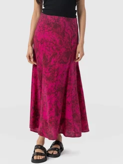 Audrey Skirt - Pink Marble