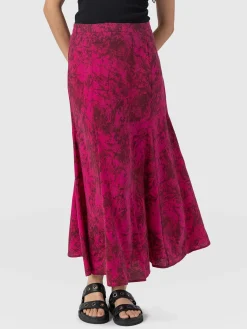 Audrey Skirt - Pink Marble