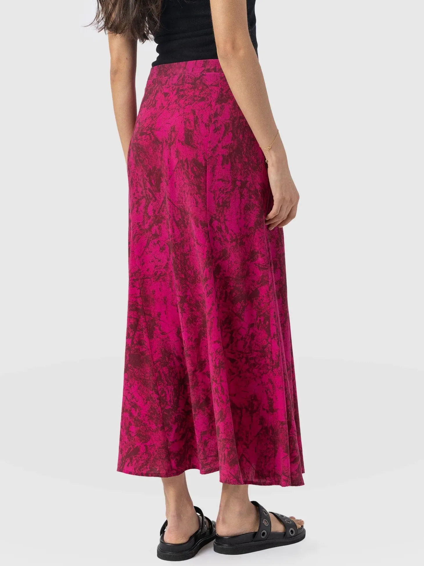 Audrey Skirt - Pink Marble