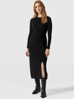 Bailey Knot Dress - Black
