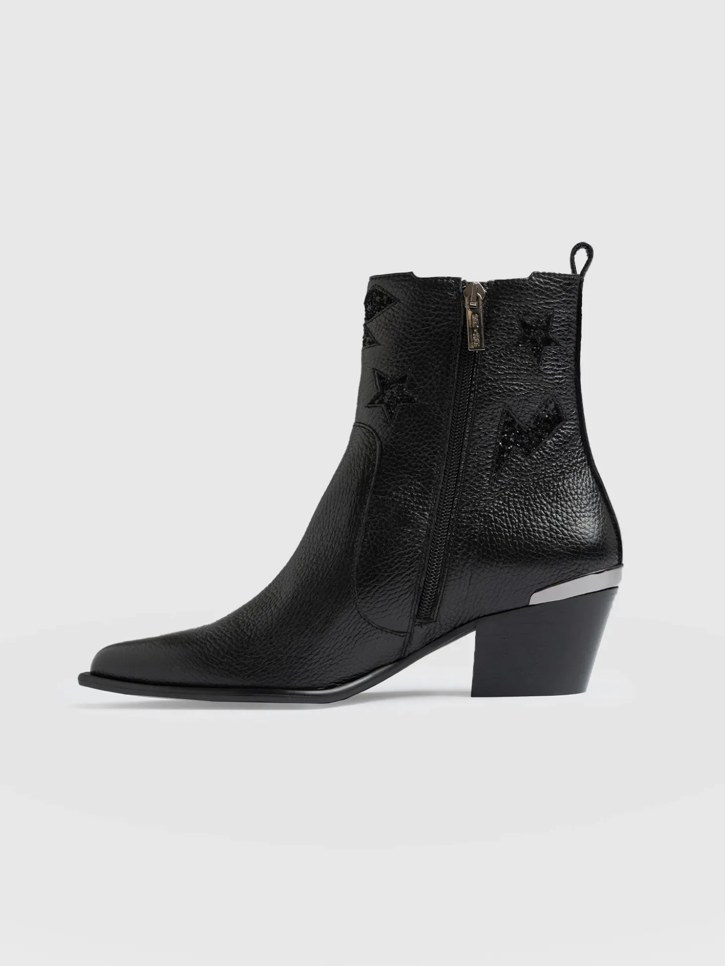 Billie Rock Boot - Black