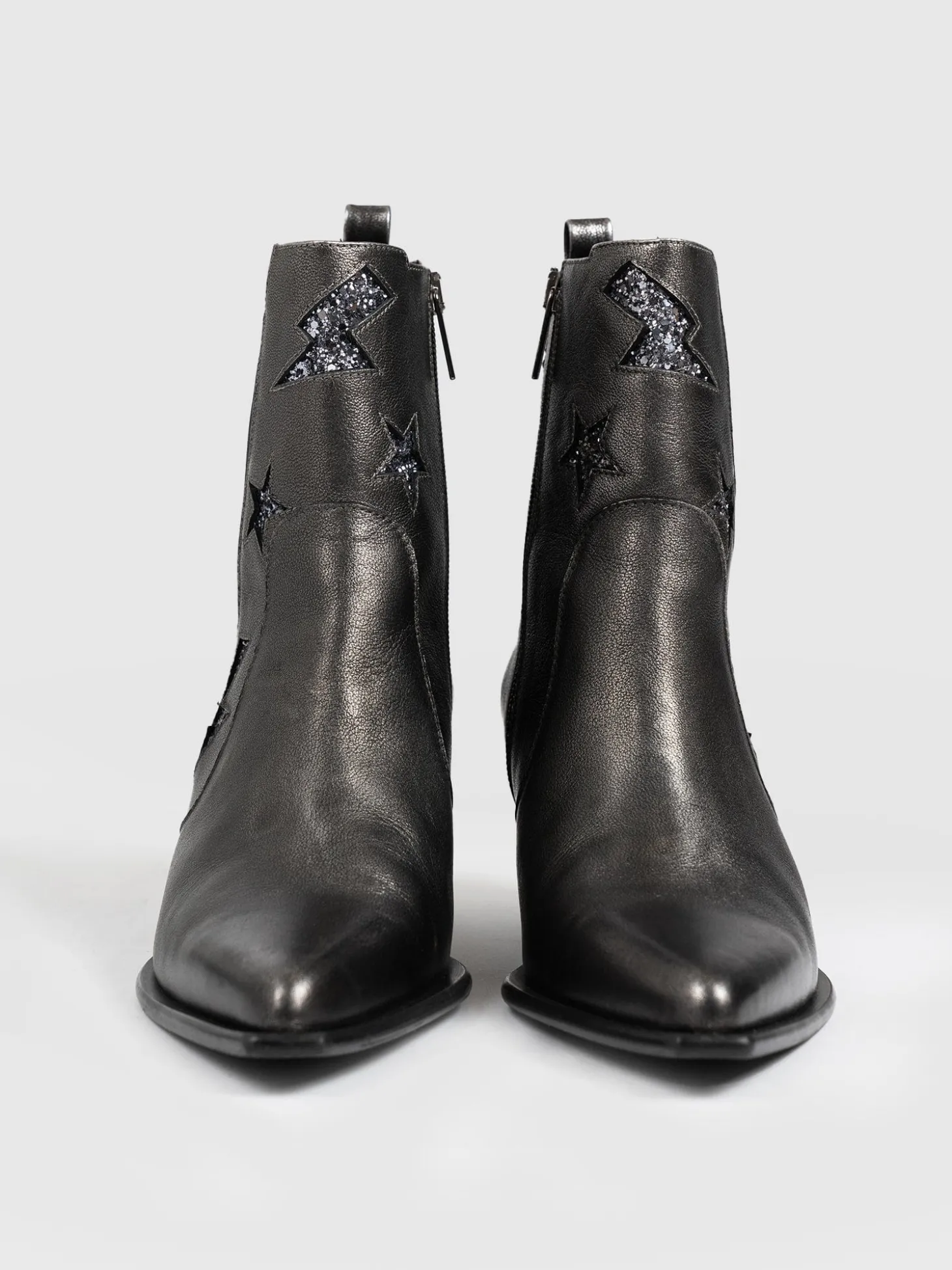Billie Rock Boot - Gunmetal