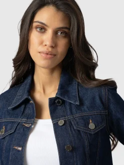 Bowie Denim Jacket - Indigo Blue