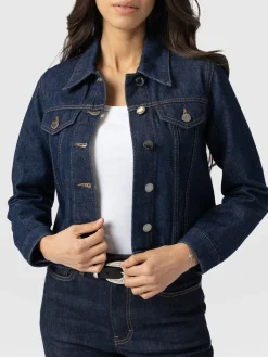 Bowie Denim Jacket - Indigo Blue