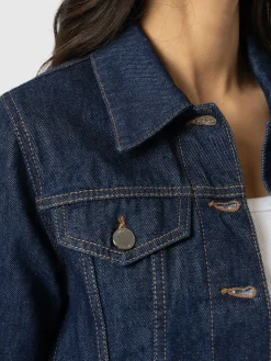 Bowie Denim Jacket - Indigo Blue