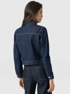 Bowie Denim Jacket - Indigo Blue