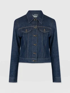 Bowie Denim Jacket - Indigo Blue