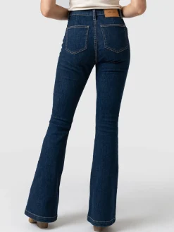 Bowie Stretch Flare Jeans - Mid Blue