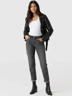 Boyfriend Jeans - Black