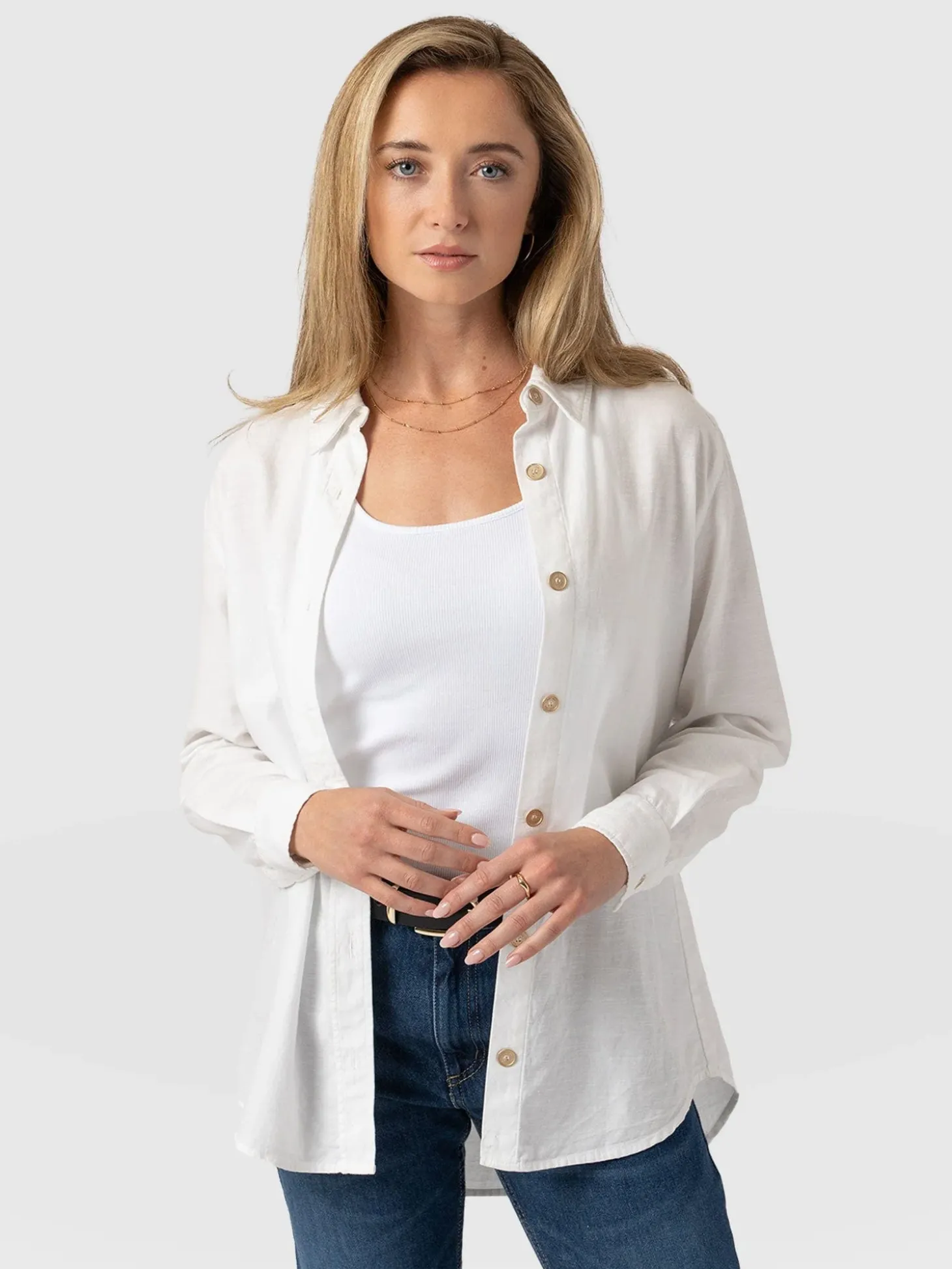 Boyfriend Shirt - White