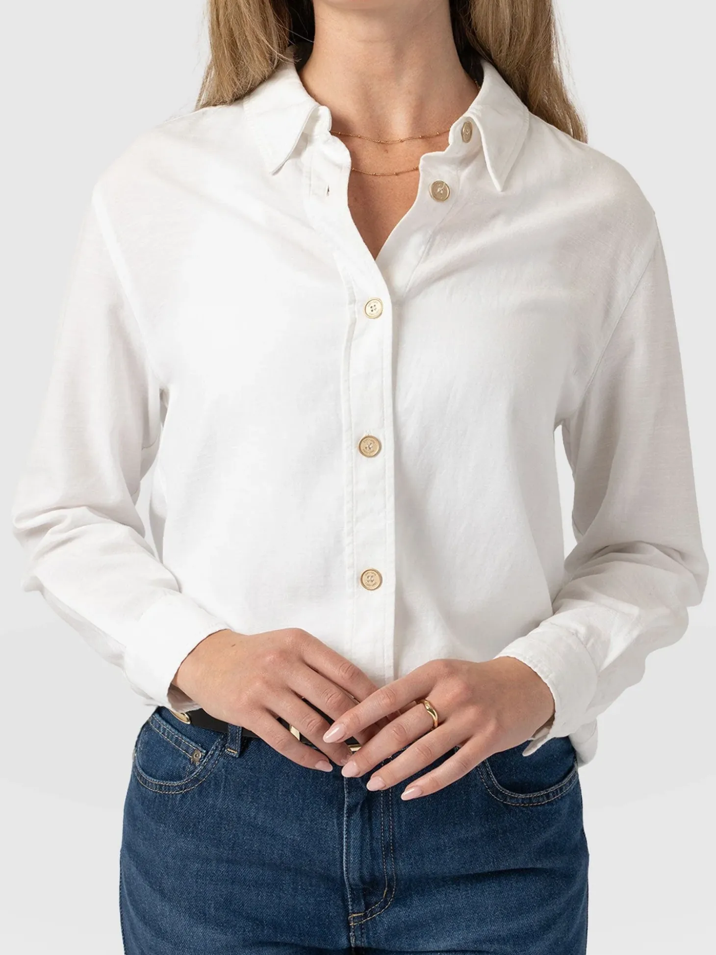 Boyfriend Shirt - White