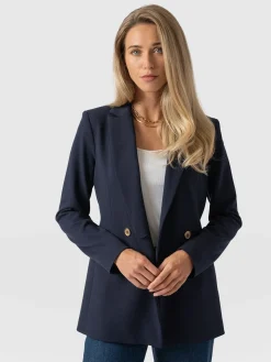 Cambridge Blazer - Navy Crepe