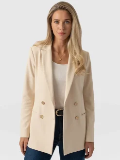 Cambridge Blazer Crepe - Beige