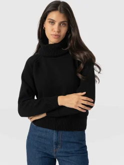 Cambridge Cashmere Sweater - Black