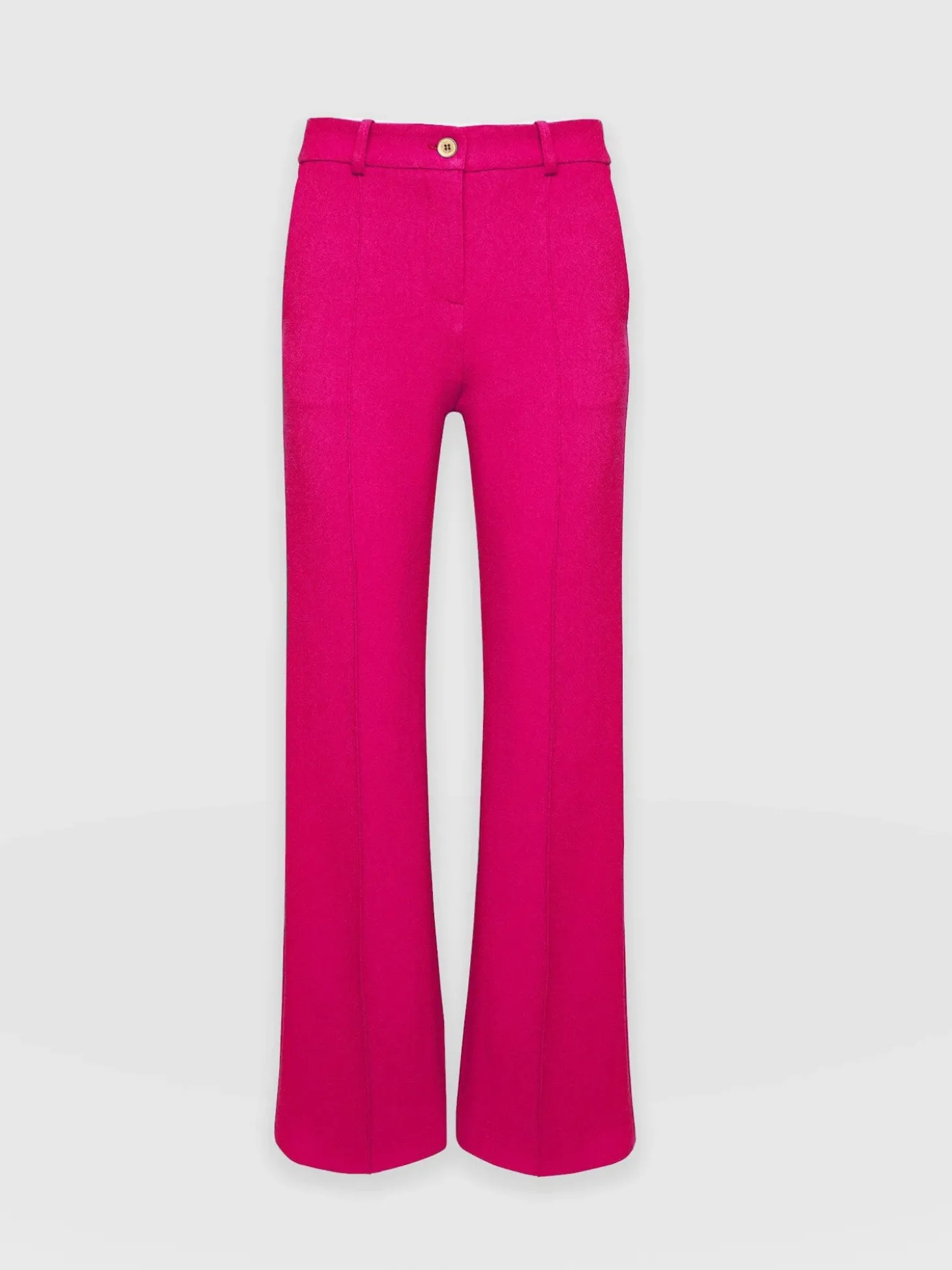 Cambridge Tailored Wide Leg Pant - Hot Pink