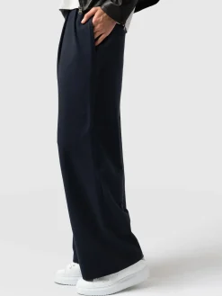 Camden Wide Leg Pant - Navy