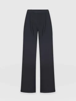 Camden Wide Leg Pant - Navy