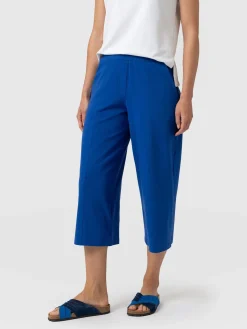 Cara Wide Leg Culotte - Blue