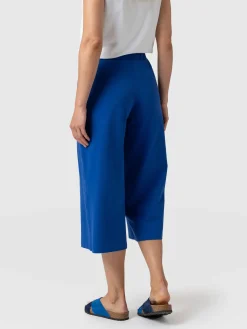Cara Wide Leg Culotte - Blue