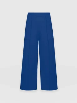 Cara Wide Leg Culotte - Blue