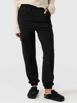 Cargo Tapered Pant - Black