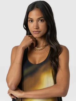 Celeste Maxi Dress - Yellow Gradient