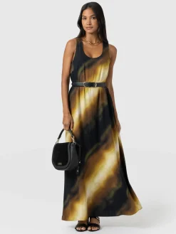 Celeste Maxi Dress - Yellow Gradient