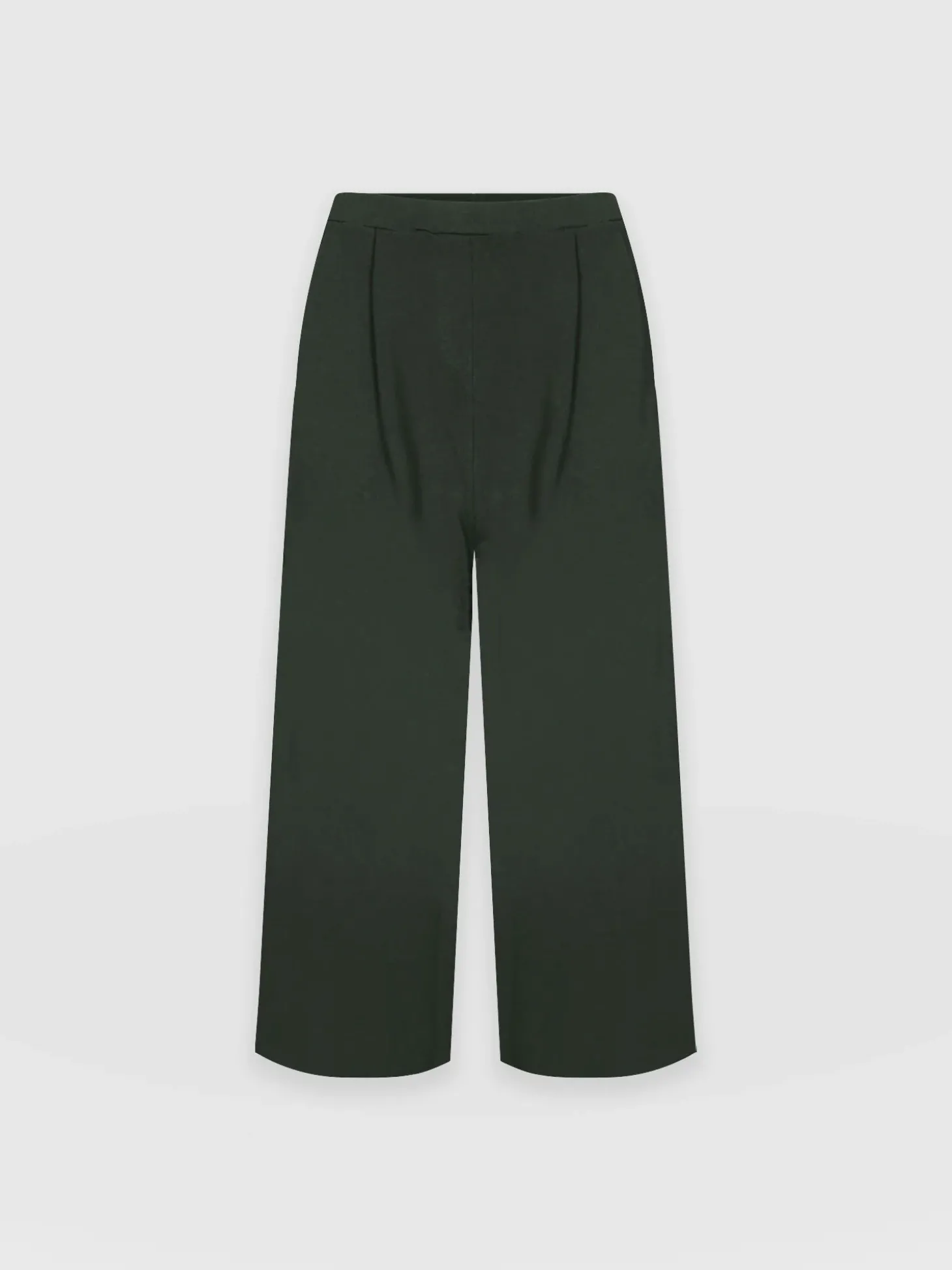 City Culotte - Khaki Pleats