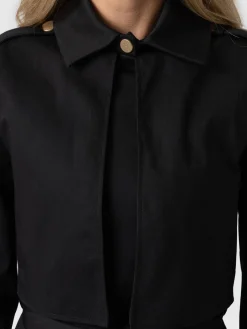 Classic Trench Coat - Black