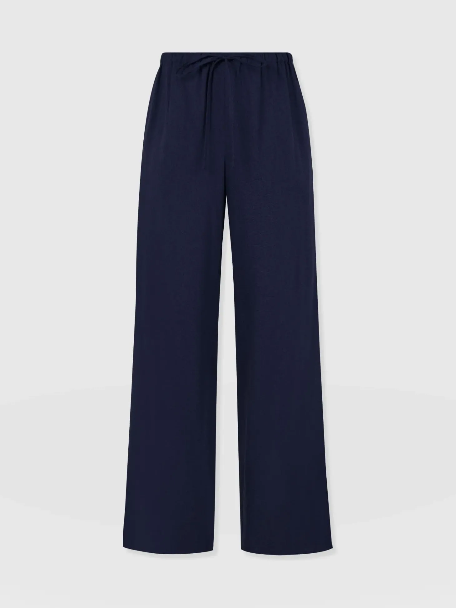 Corinne Linen Pant - Navy