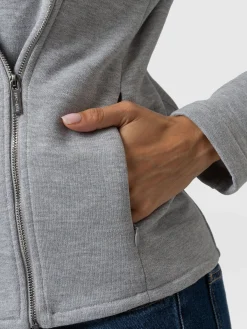 Cotton Biker Jacket - Grey